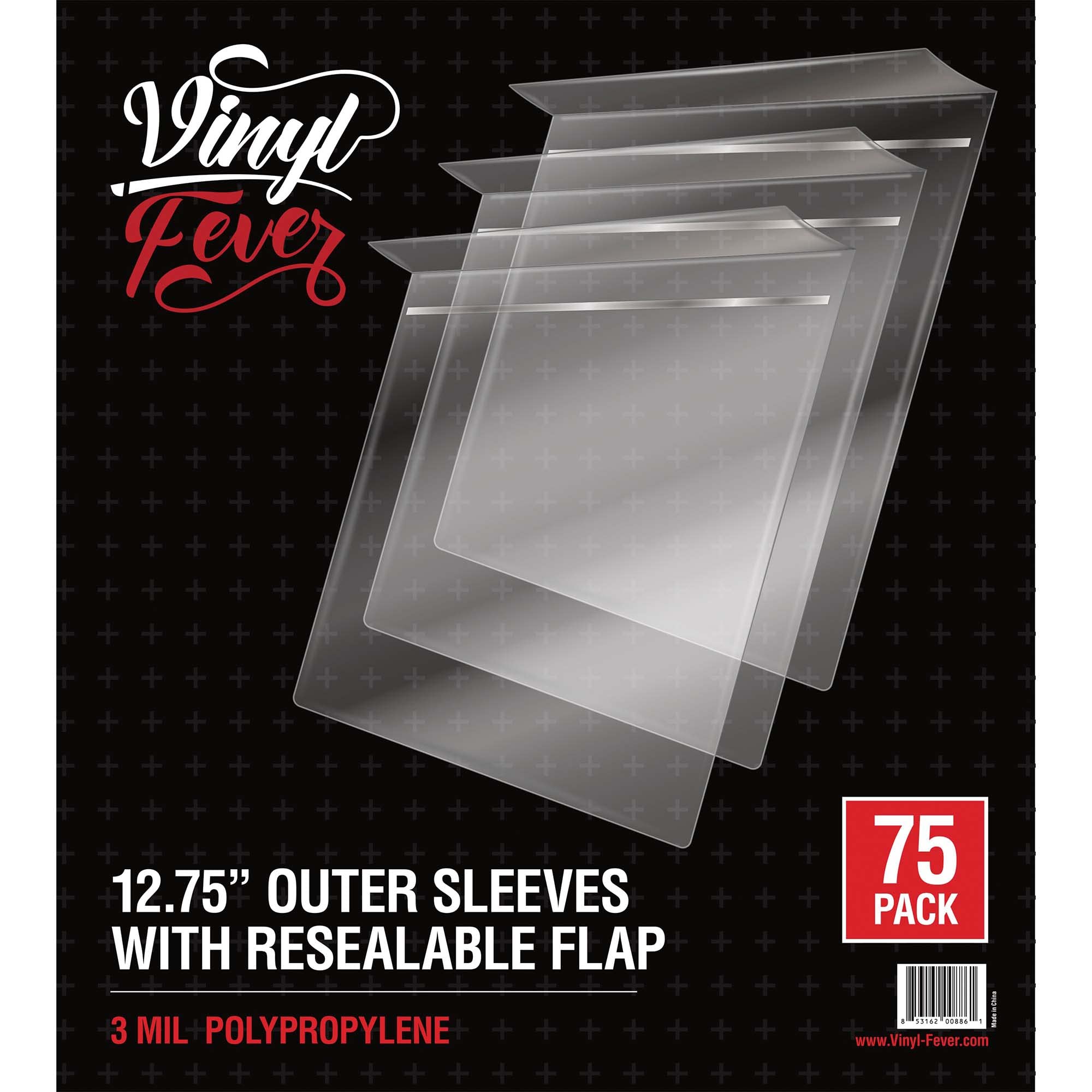Amazon.com: Resealable Record Outer Sleeves, Crystal Clear Premium